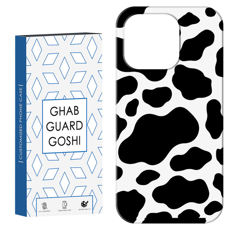کاور قاب گارد گوشی طرح گاوی کد Dimo-675 مناسب برای گوشی موبایل اپل IPHONE 15 PRO MAX