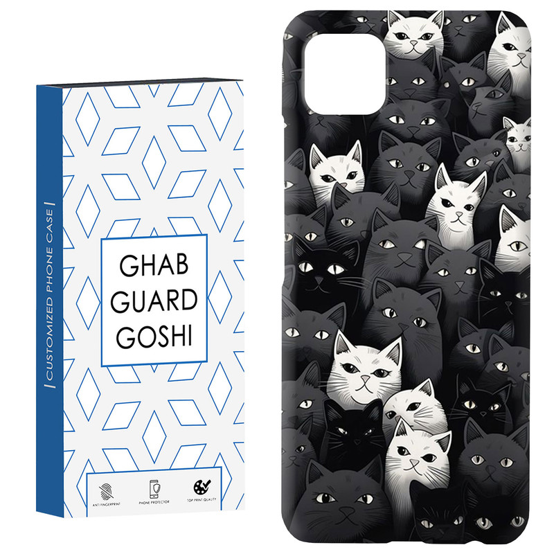 کاور قاب گارد گوشی طرح گربه کد Dimo-354 مناسب برای گوشی موبایل سامسونگ GALAXY A22 5G
