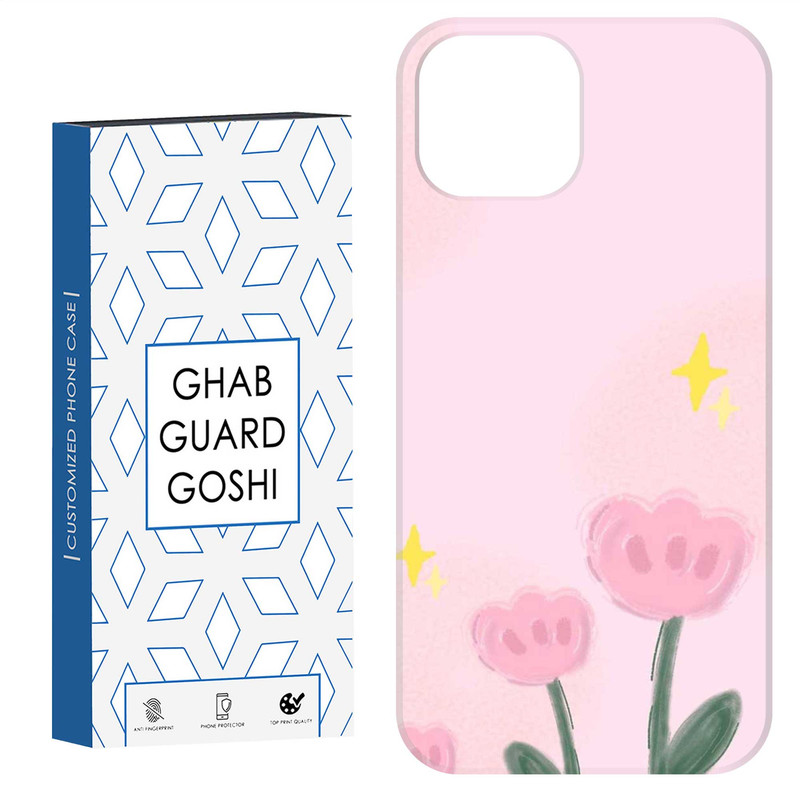 کاور قاب گارد گوشی طرح گل کد Dimo-873 مناسب برای گوشی موبایل اپل IPHONE 15