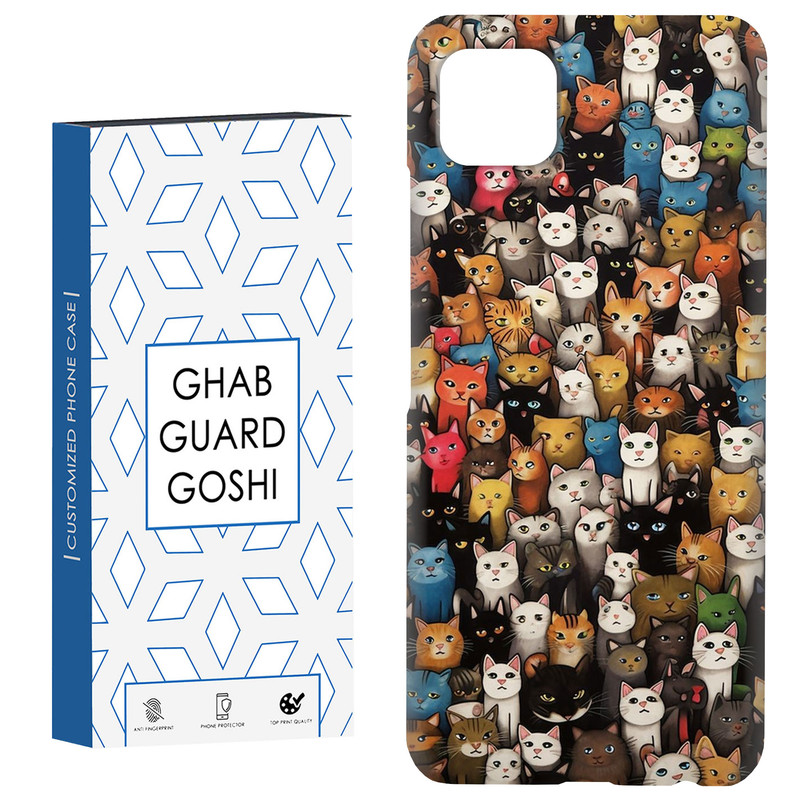 کاور قاب گارد گوشی طرح گربه کد Dimo-293 مناسب برای گوشی موبایل سامسونگ GALAXY A22 5G