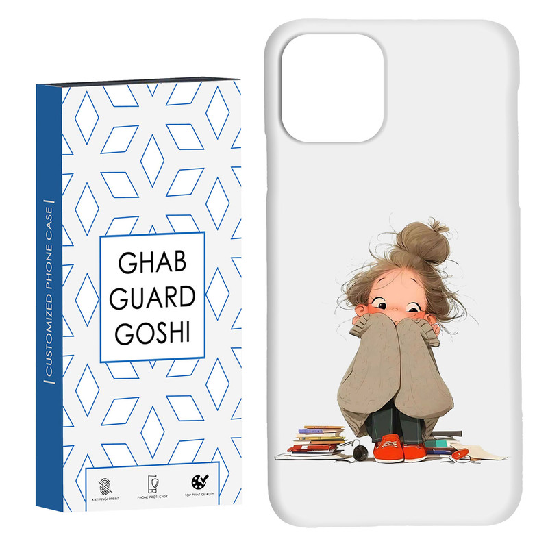کاور قاب گارد گوشی طرح دختر ملوس کد Dimo-964 مناسب برای گوشی موبایل اپل IPHONE 11