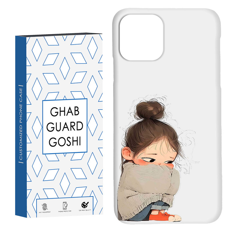 کاور قاب گارد گوشی طرح دختر ملوس کد Dimo-966 مناسب برای گوشی موبایل اپل IPHONE 11 PRO MAX