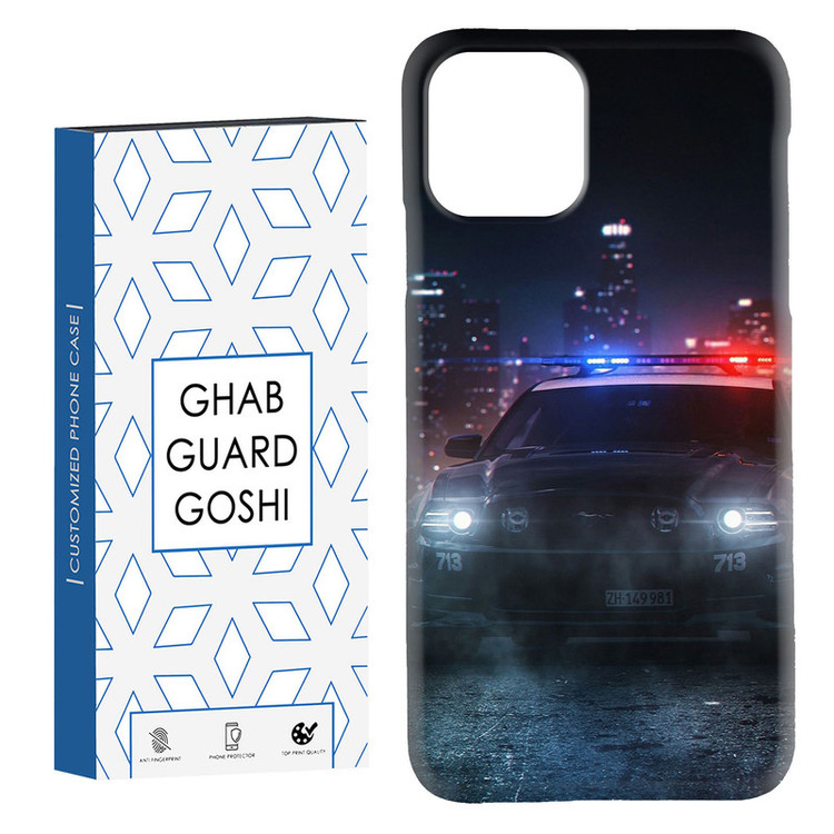 کاور قاب گارد گوشی طرح پلیسی کد Dimo-139 مناسب برای گوشی موبایل اپل IPHONE 11 PRO MAX