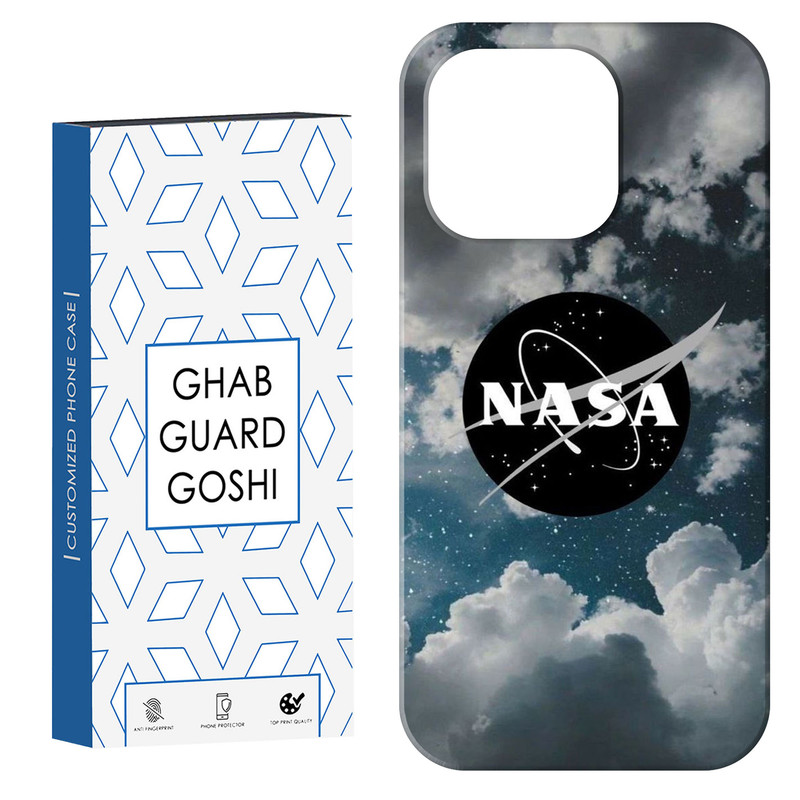 کاور قاب گارد گوشی طرح ناسا کد Dimo-734 مناسب برای گوشی موبایل اپل IPHONE 15 PRO