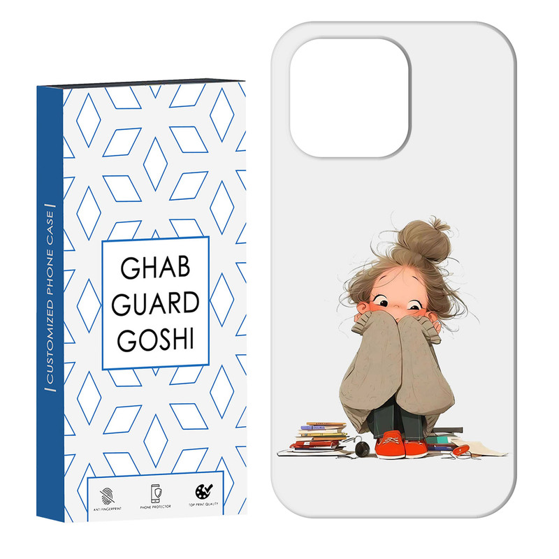 کاور قاب گارد گوشی طرح دختر ملوس کد Dimo-964 مناسب برای گوشی موبایل اپل IPHONE 13 PRO MAX