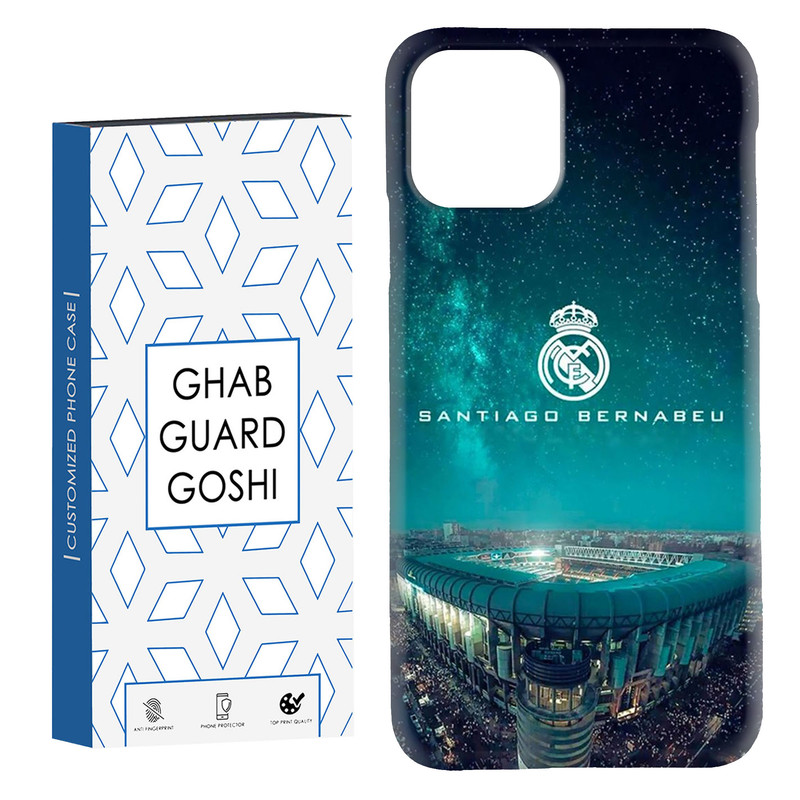 کاور قاب گارد گوشی طرح رئال مادرید کد Dimo-587 مناسب برای گوشی موبایل اپل IPHONE 11 PRO MAX