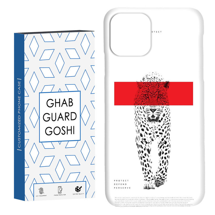 کاور قاب گارد گوشی طرح ببر کد Dimo-741 مناسب برای گوشی موبایل اپل IPHONE 11 PRO MAX
