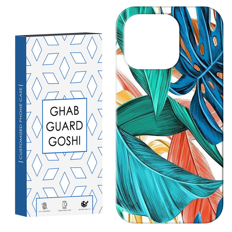 کاور قاب گارد گوشی طرح برگ کد Dimo-793 مناسب برای گوشی موبایل اپل IPHONE 15 PRO