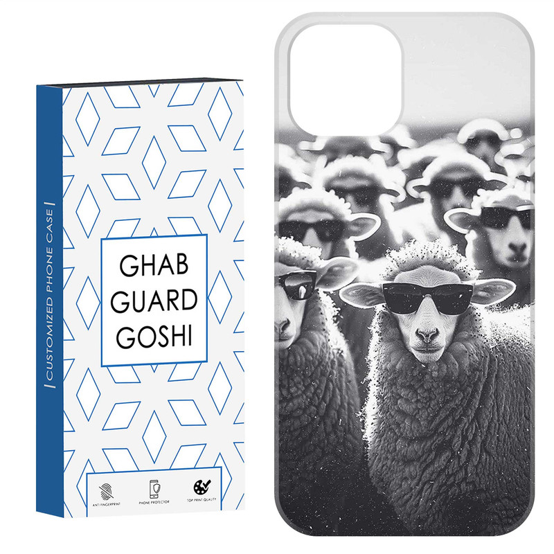 کاور قاب گارد گوشی طرح گوسفند کد Dimo-357 مناسب برای گوشی موبایل اپل IPHONE 15