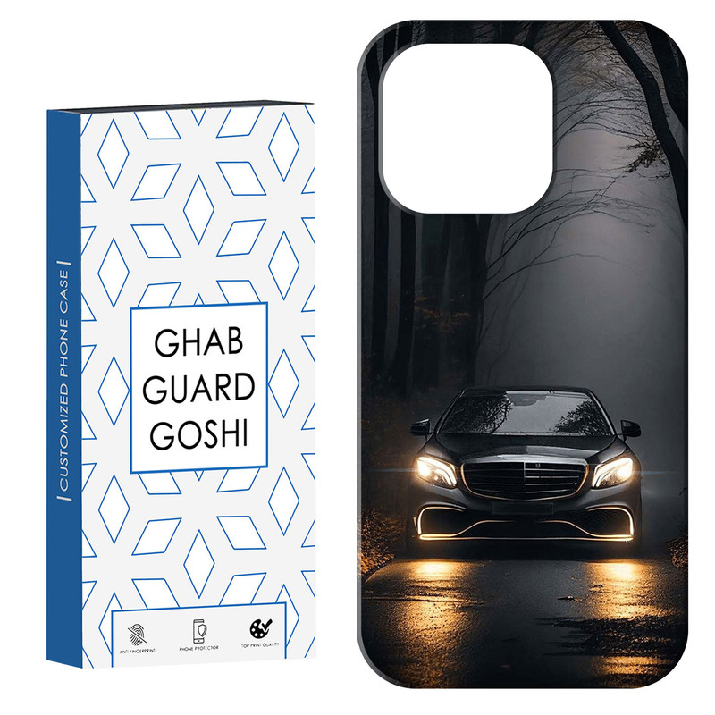 کاور قاب گارد گوشی طرح ماشین بنز کد Dimo-093 مناسب برای گوشی موبایل اپل IPHONE 15 PRO MAX