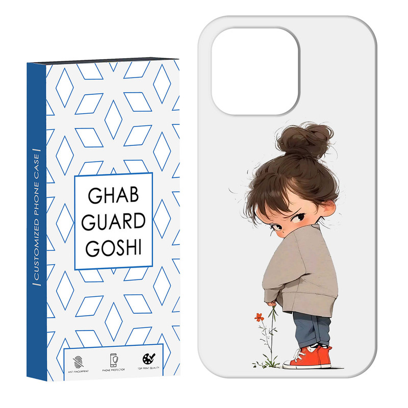 کاور قاب گارد گوشی طرح دختر ملوس کد Dimo-967 مناسب برای گوشی موبایل اپل IPHONE 13 PRO MAX
