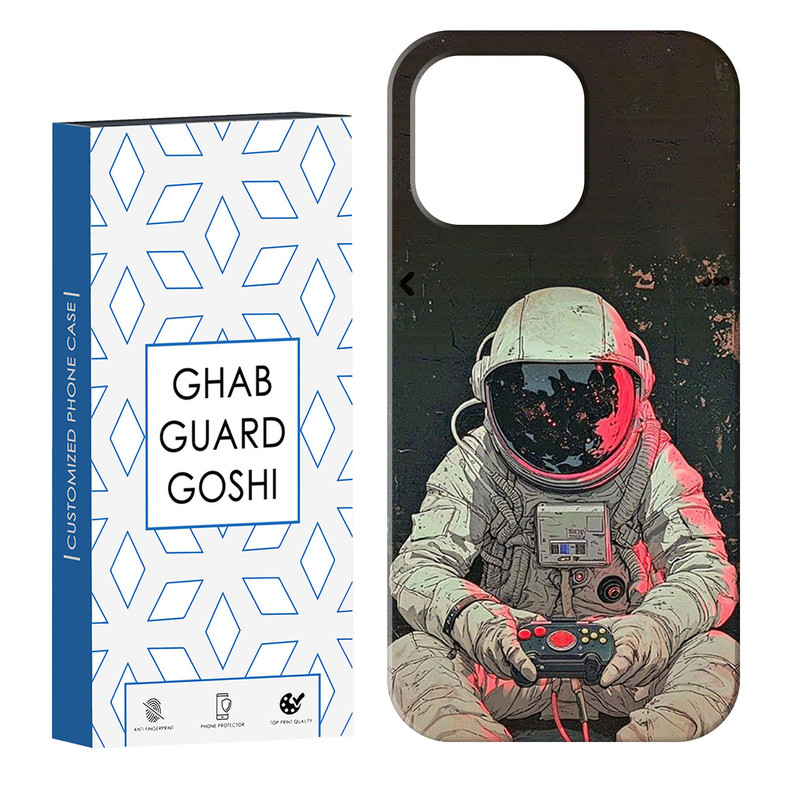 کاور قاب گارد گوشی طرح فضانورد کد Dimo-447 مناسب برای گوشی موبایل اپل IPHONE 13 PRO MAX