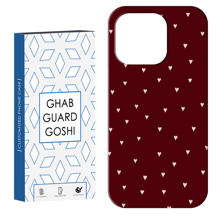 کاور قاب گارد گوشی طرح قلب کد Dimo-938 مناسب برای گوشی موبایل اپل IPHONE 14 PRO MAX