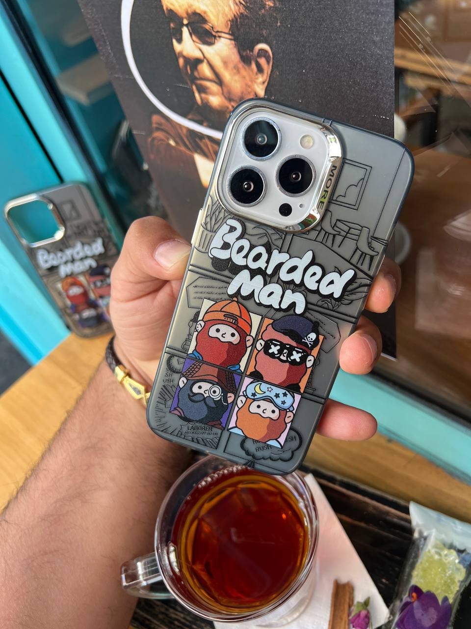 قاب مدل Bearded Man مرد ریشدار مناسب برای گوشی آیفون iPhone 1۲ Promax کد Tor-۱