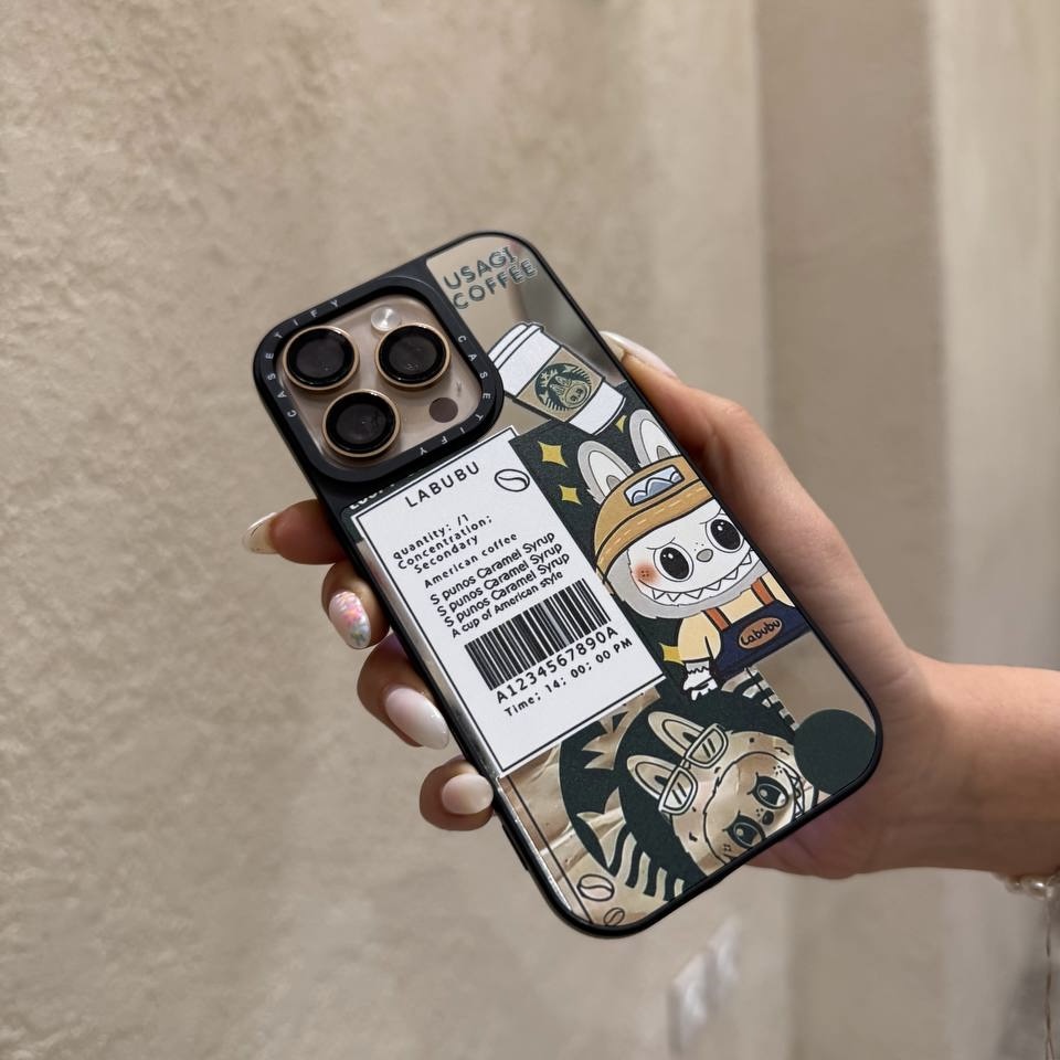 قاب مدل قاب لبوبو طرح کافی مناسب برای گوشی آیفون iPhone ۱3 Pro کد Tor-۱