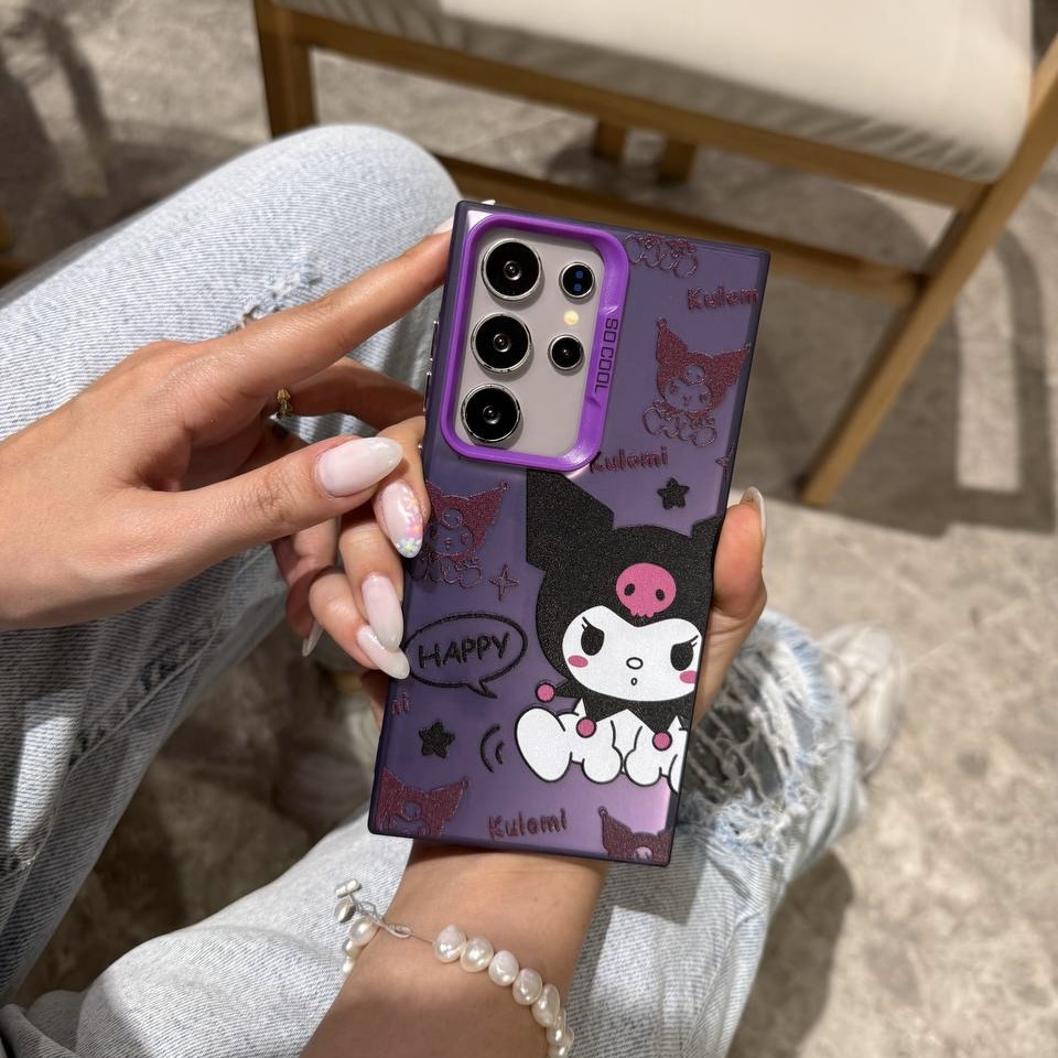 قاب مدل happy kuromi مناسب برای گوشی سامسونگ S23 Ultra کد Tor-۱