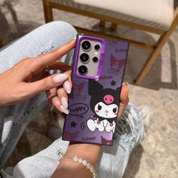 قاب مدل happy kuromi مناسب برای گوشی سامسونگ S24 Ultra کد Tor-۱