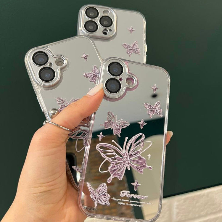 قاب مدل پروانه اینه ای مناسب برای گوشی آیفون iPhone ۱۲ کد Tor-۱
