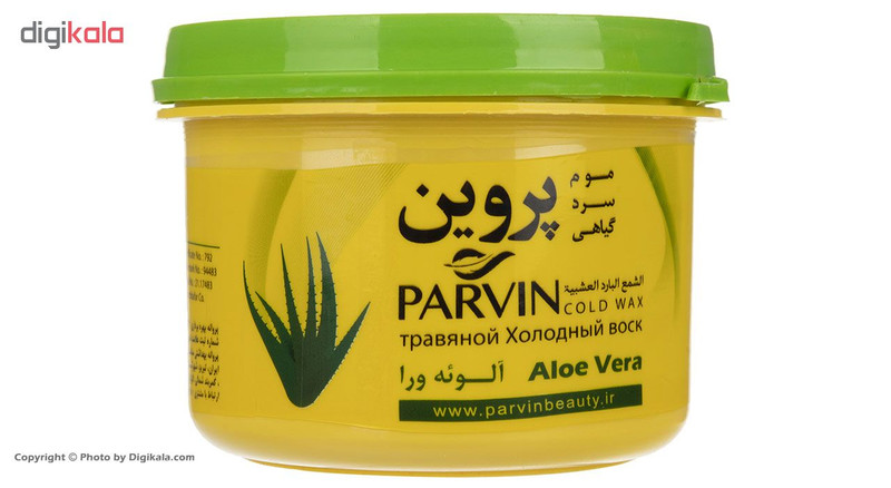 موم سرد پروین مدل Aloevera حجم 750 گرم