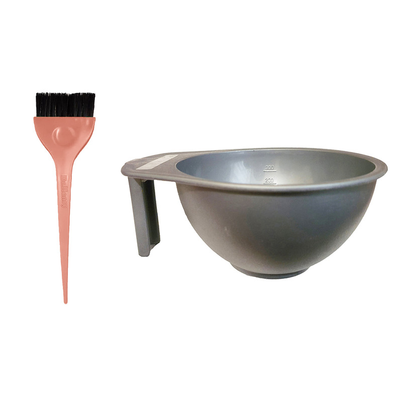 برس رنگ مو دکتر هنری مدل A-001 به همراه کاسه رنگ مو مدل B-001
