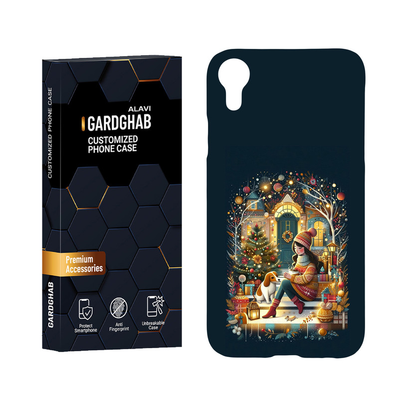 کاور گارد قاب علوی مدل هنری مناسب برای گوشی موبایل اپل iPhone XR
