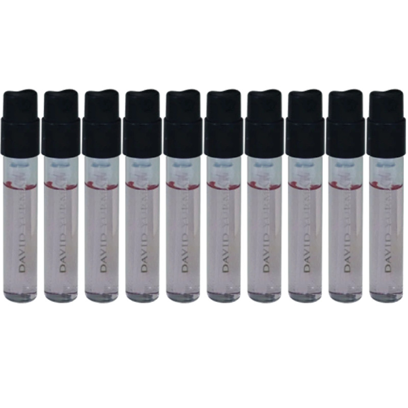 عطر جیبی زنانه دیوید یورمن مدل delicate با رایحه شیرین حجم 1.5 میلی‌لیتر بسته 10 عددی