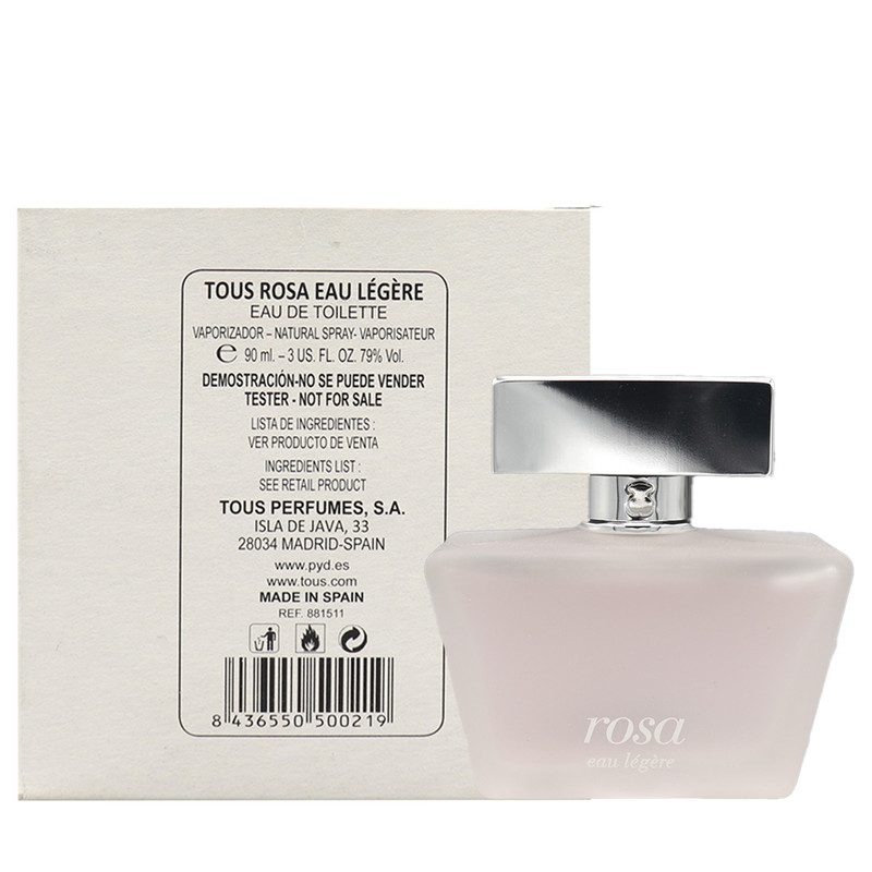 تستر ادوتویلت زنانه توس مدل ROSA EAU LEGRE با رایحه خنک حجم 100 میلیلیتر