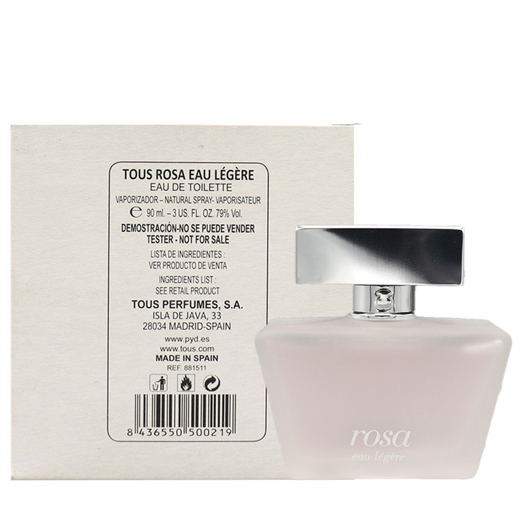 تستر ادوتویلت زنانه توس مدل ROSA EAU LEGRE با رایحه خنک حجم 100 میلیلیتر