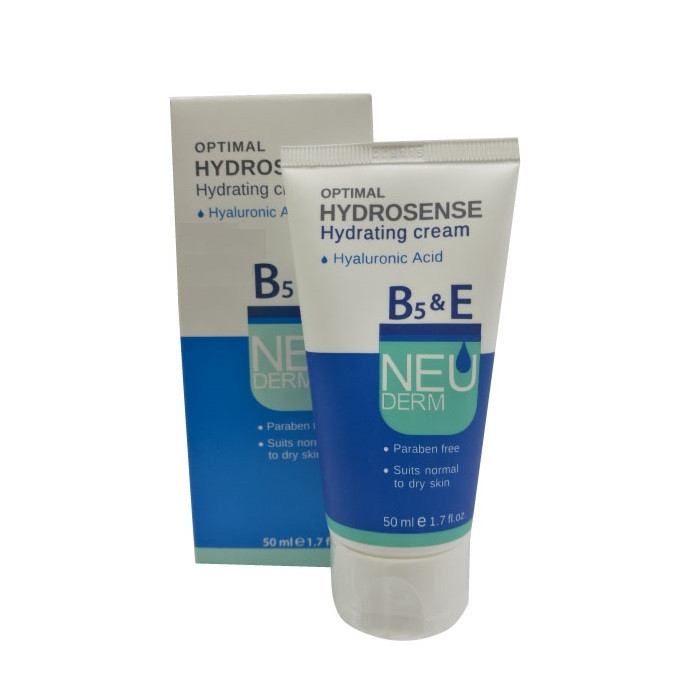 کرم مرطوب کننده نئودرم مدل Optimal Hydrosense حجم 50 میلی لیتر بسته 2 عددی