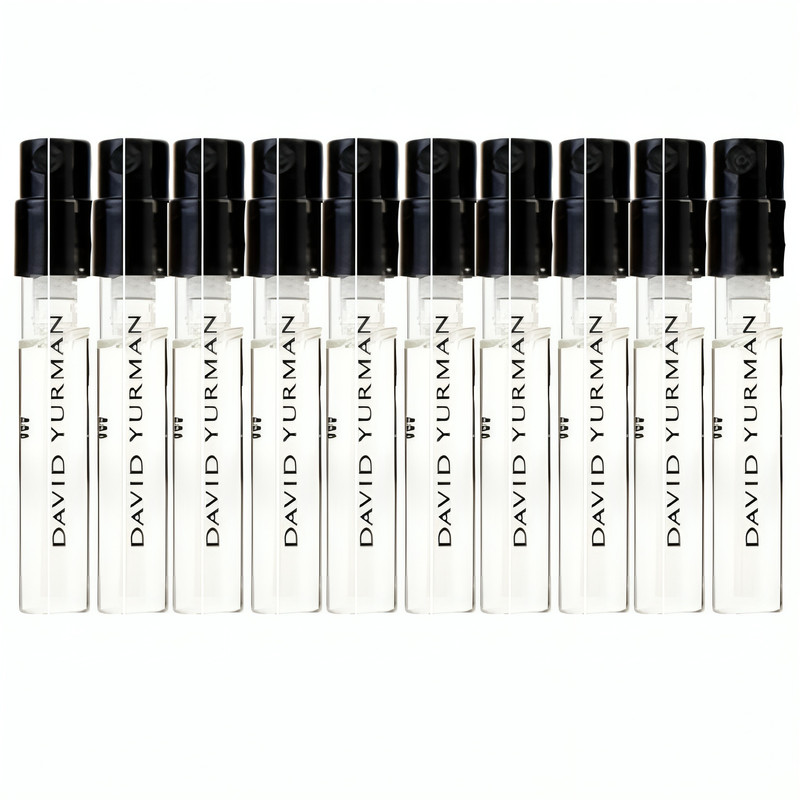 عطر جیبی زنانه دیوید یورمن مدل 01 با رایحه شیرین حجم 1.5 میلیلیتر بسته 10 عددی