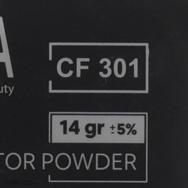 پودر تثبیتکننده آرایش صورت نوتریکا مدل Perfect Finish کد CF301 وزن 14 گرم