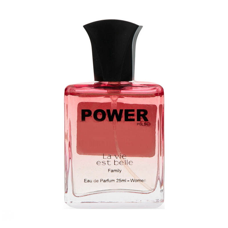 عطر جیبی زنانه پاور پالس مدل La vie est belle حجم 25 میلی لیتر مجموعه 2 عددی