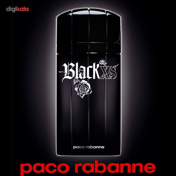 ادو تویلت مردانه پاکو رابان مدل Black XS حجم 100 میلی لیتر