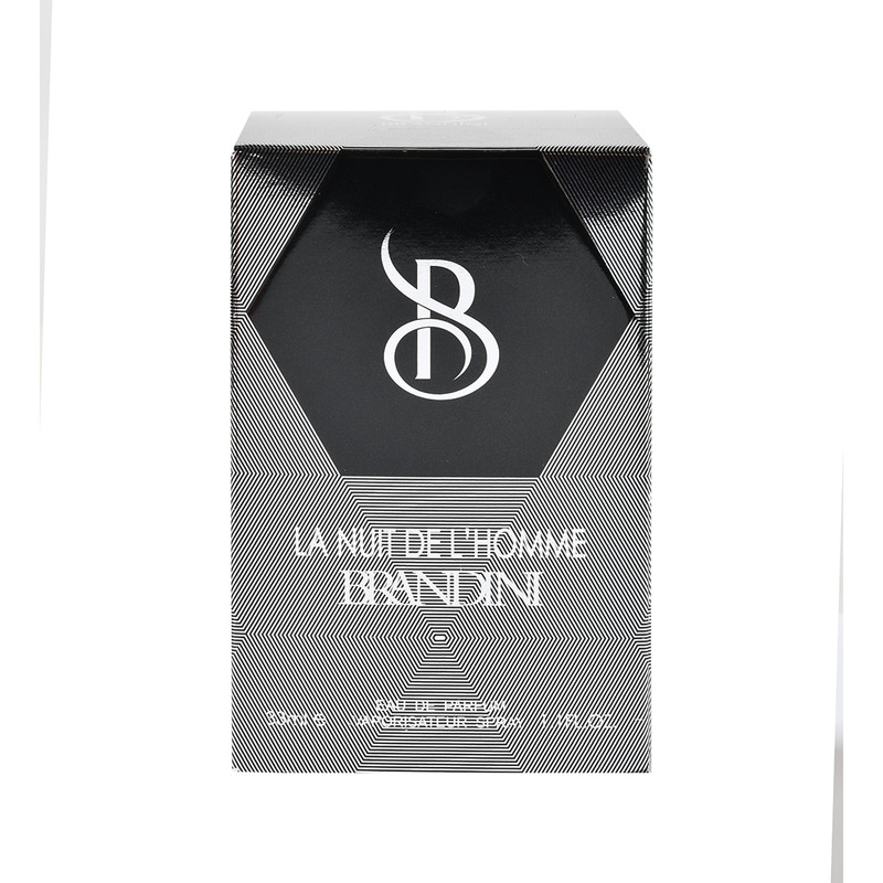 عطر جیبی مردانه برندینی مدل La Nuit de L`Homme با رایحه معتدل، تلخ حجم 33 میلیلیتر