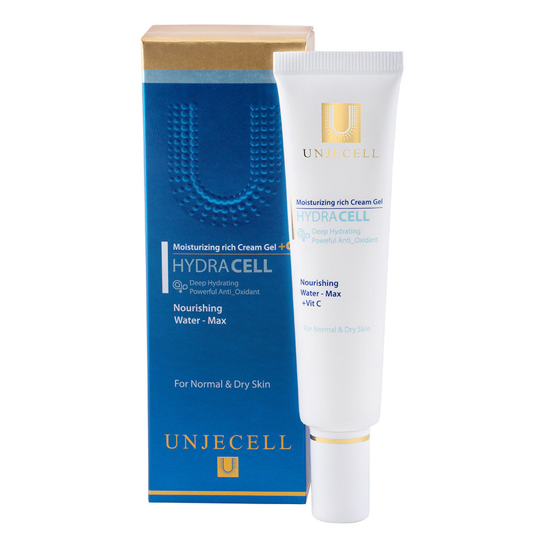کرم ژل آبرسان آنژسل مدل HydraCell مناسب برای پوست های خشک و معمولی حجم 40 میلی لیتر
