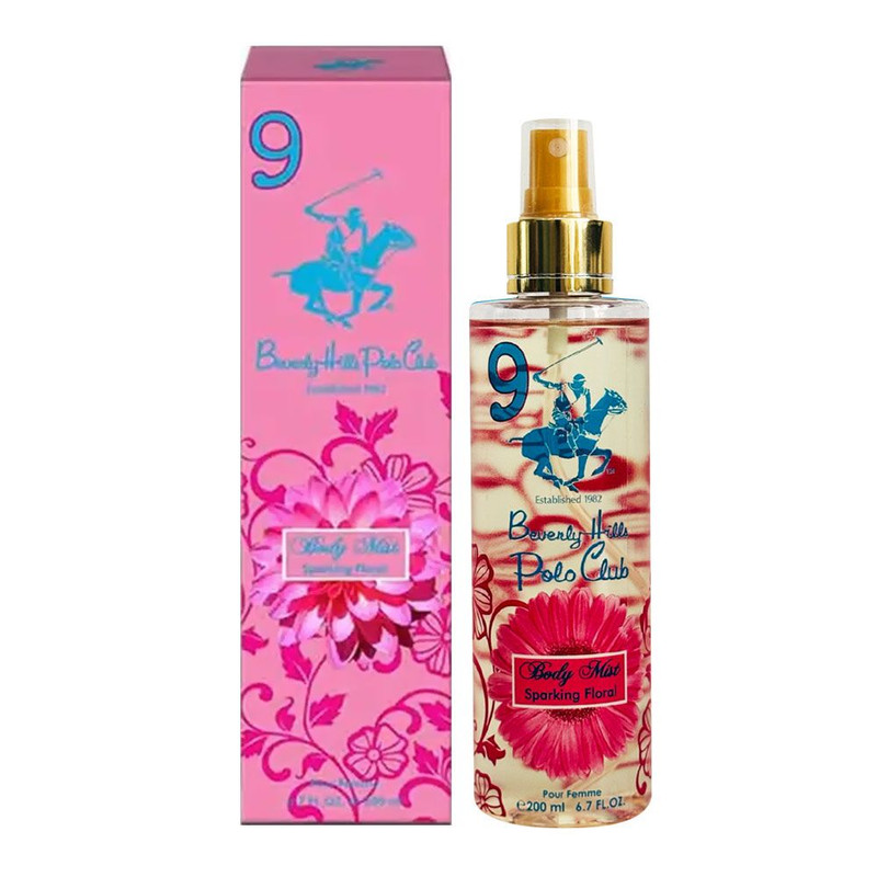بادی میست زنانه بورلی هیلز پولو کلاب مدل SPARKING FLORAL حجم 200 میلیلیتر