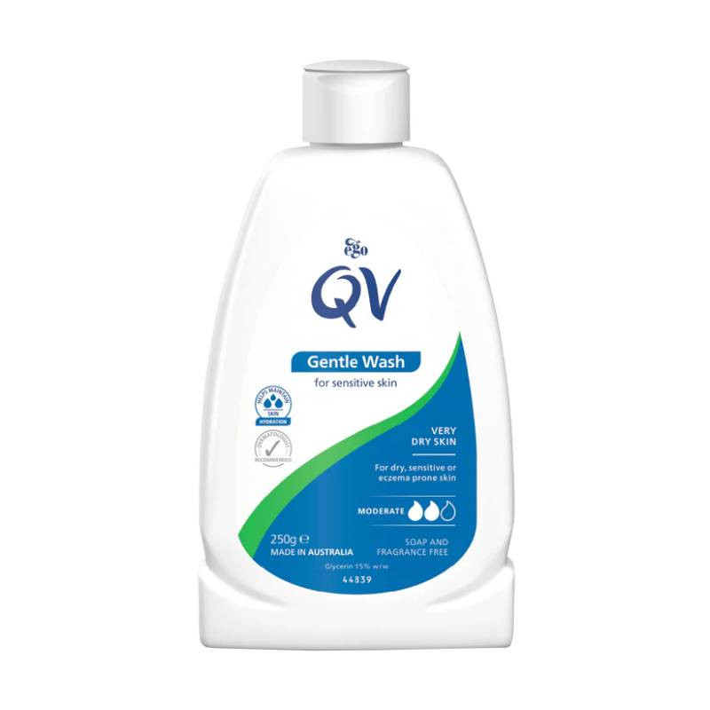 فوم پاک کننده صورت کیووی مدل Gentle حجم 250 میلی لیتر