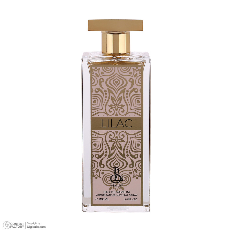 ادوپرفیوم زنانه اسپرینگ لیلیز مدل Lilac Amour با رایحه خنک حجم 100 میلیلیتر