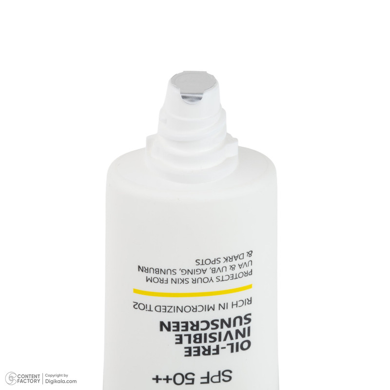 کرم ضد آفتاب بیرنگ صورت روبو بیوتی SPF 50 مدل Niacinamide محافظ UVA،UVB مناسب برای انواع پوست حجم 40 میلی لیتر