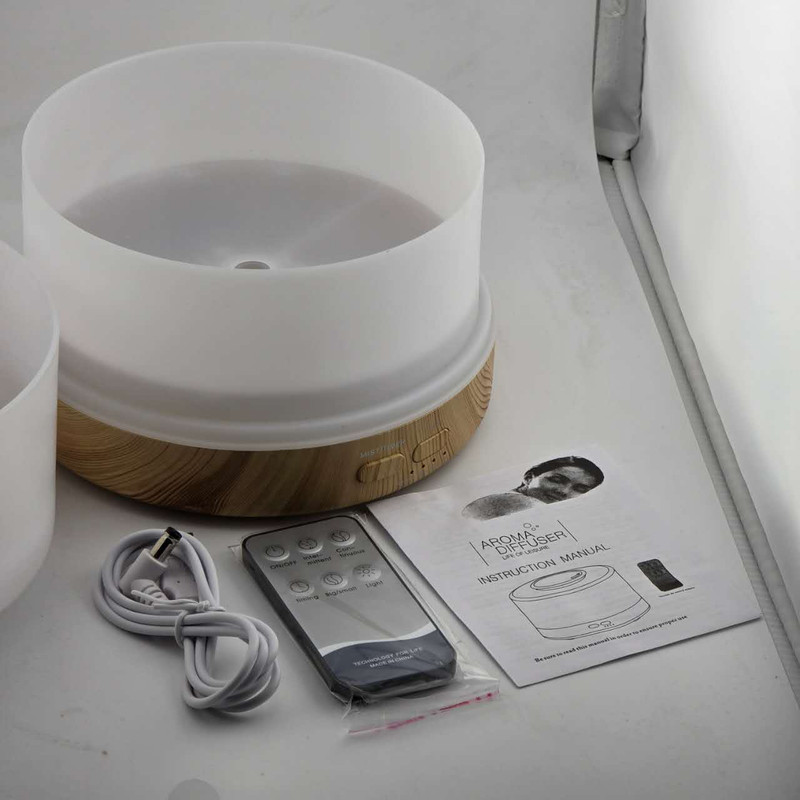 دستگاه بخور سرد مدل شبخواب کد AROMA-usb12W به همراه ریموت کنترل