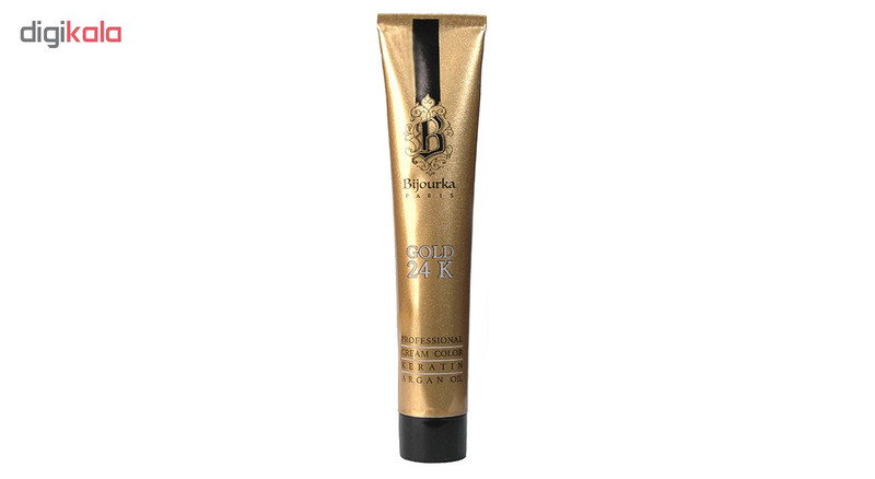 رنگ موی بیجورکا سری Gold 24K شماره4 حجم 100 میلی لیتر رنگ قهوه ای
