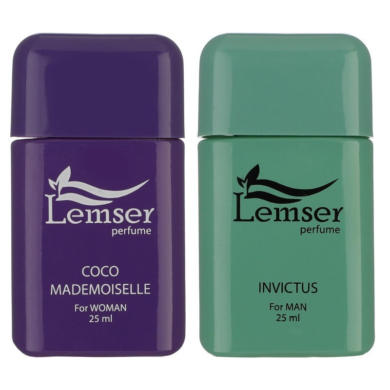 عطر جیبی لمسر مدل COCO MADEMOISELLE - Invictus حجم 25 میلی لیتر مجموعه دو عددی