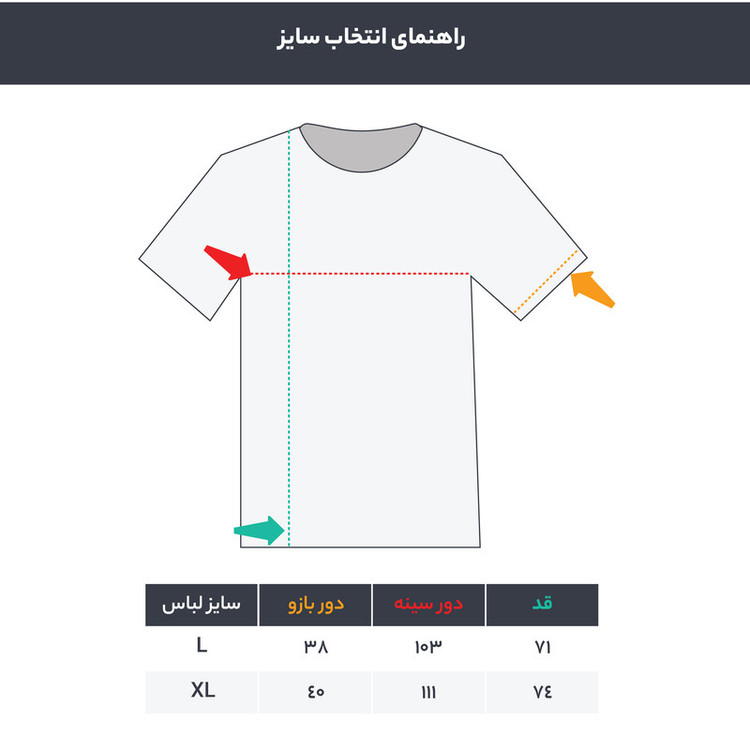 تیشرت آستین کوتاه مردانه مدل یقه گرد ساده basic