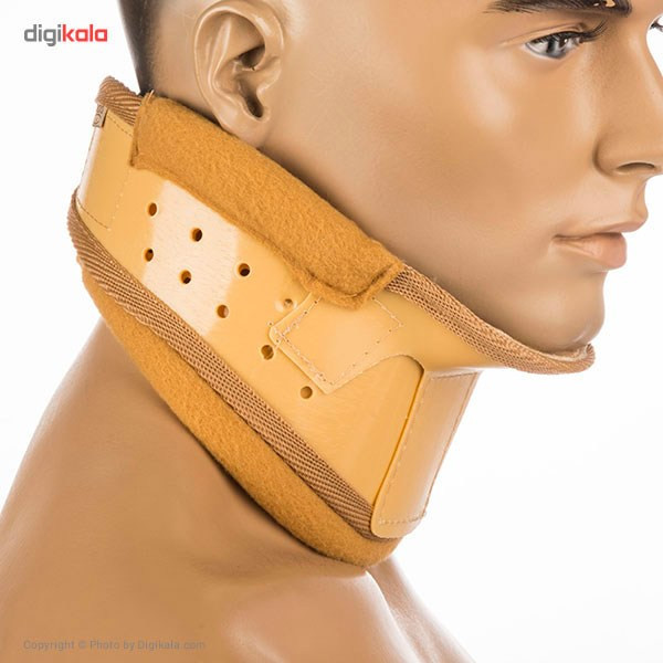 گردن بند طبی پاک سمن مدل Hard With Chain Pad