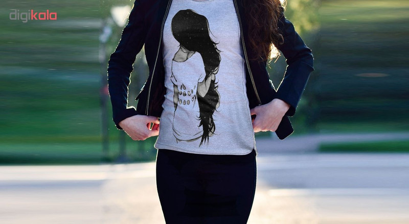تی شرت زنانه مدل LONG HAIR کد ZJ135