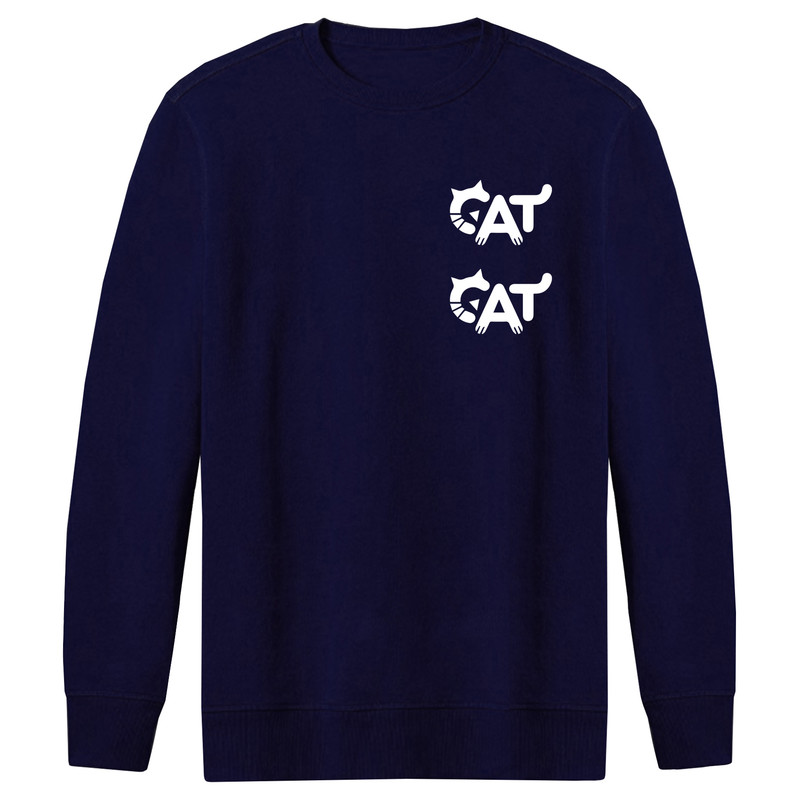 سویشرت مردانه طرح CAT کد R18