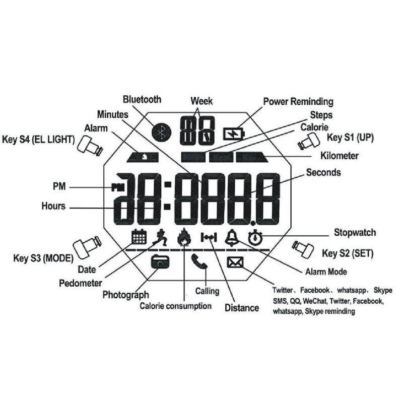 ساعت مچی دیجیتال اسکمی کد 1227
