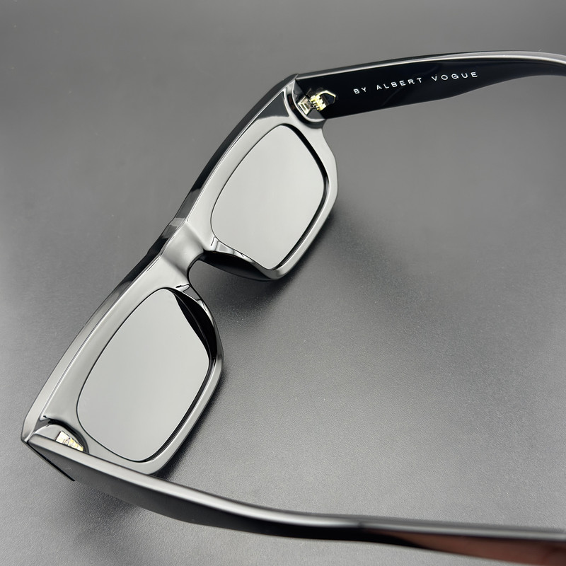 عینک آفتابی مستطیلی آلبرت وگ مدل S31111C1 Acetate Avantgarde Visionary