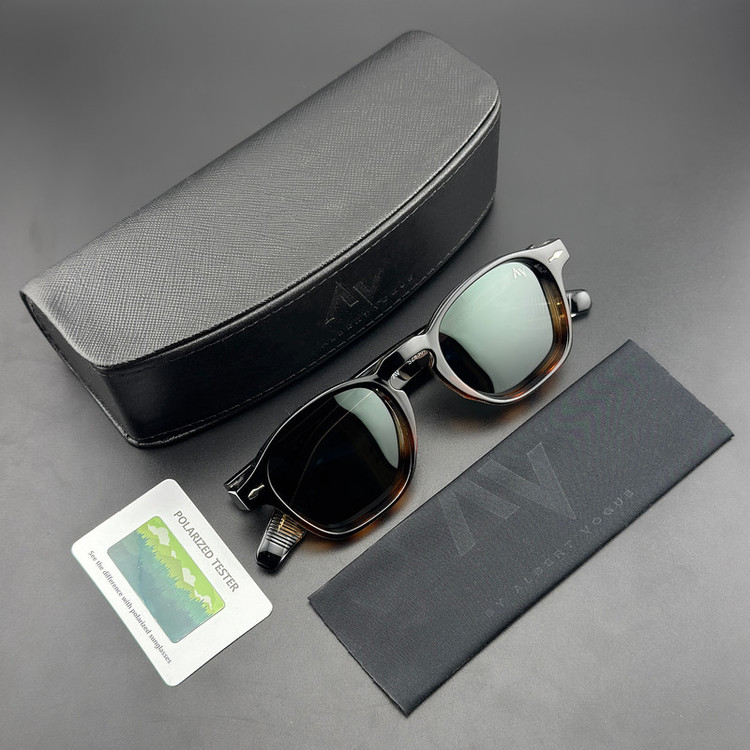 عینک آفتابی پنتوس (Pantos) آلبرت وگ مدل SZ8307 Obsidian Tortoiseshell