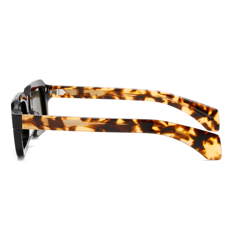 عینک آفتابی مربعی آلبرت وگ مدل S32132C2 Acetate Avantgarde Visionary